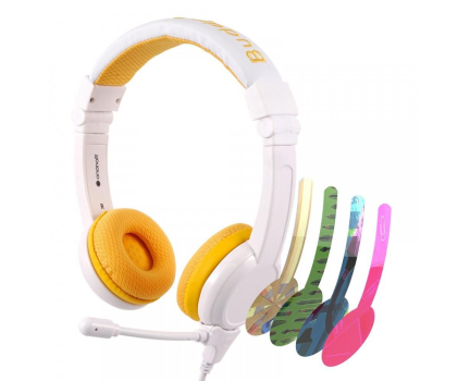 Słuchawka BuddyPhones School Plus - Żółte